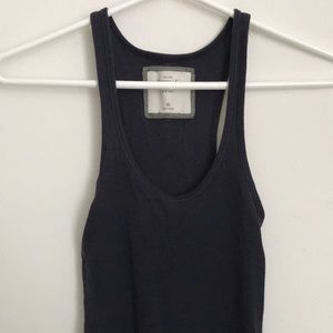 Navy blue tank top